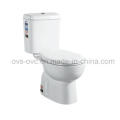 Two Piece Porcelain Sanitary Ware Water Closet Ceramic Toilet